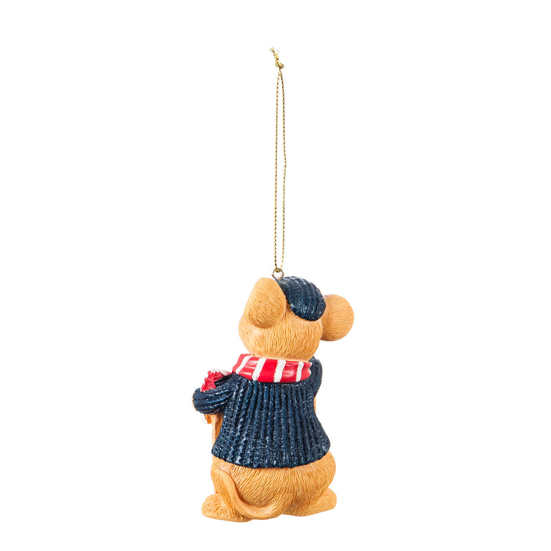 Boston Red Sox, Holiday Mouse Ornament