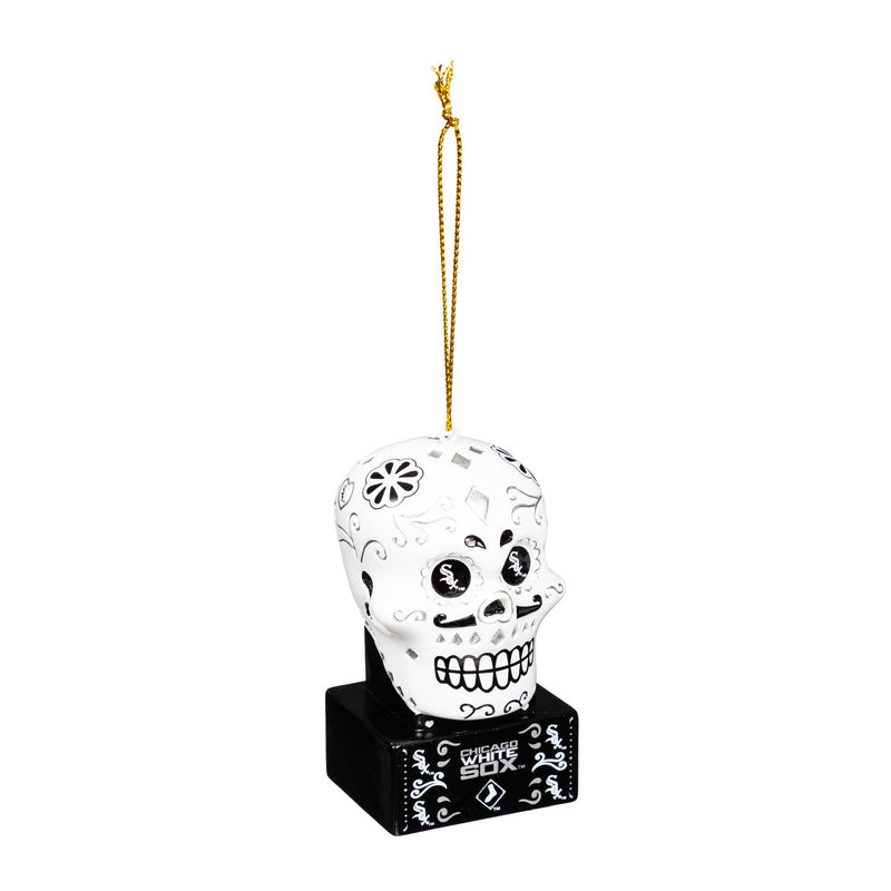 Chicago White Sox, Sugar Skull Orn,3ot4205sk