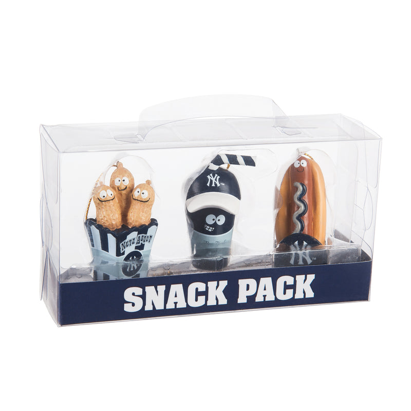 Evergreen New York Yankees, Snack Pack, 1.25'' x 1.5 '' x 2.25'' inches