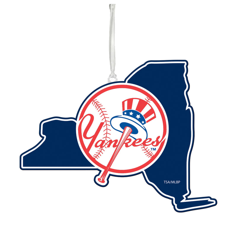 NY Yankees, State Ornament