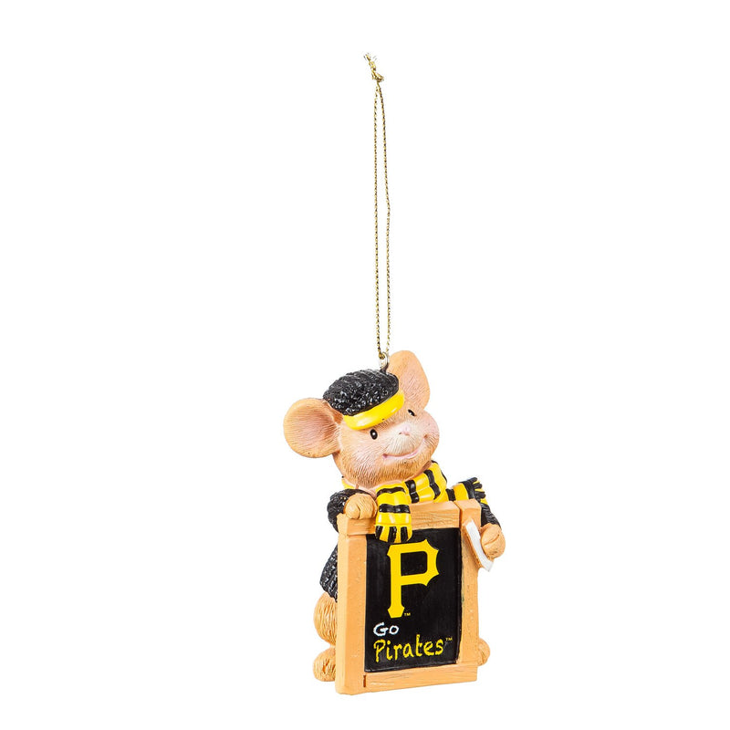 Pittsburgh Pirates, Holiday Mouse Ornament,3ot4221mou