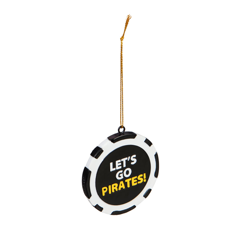 Pittsburgh Pirates, Game Chip Ornament,3ot4221pc