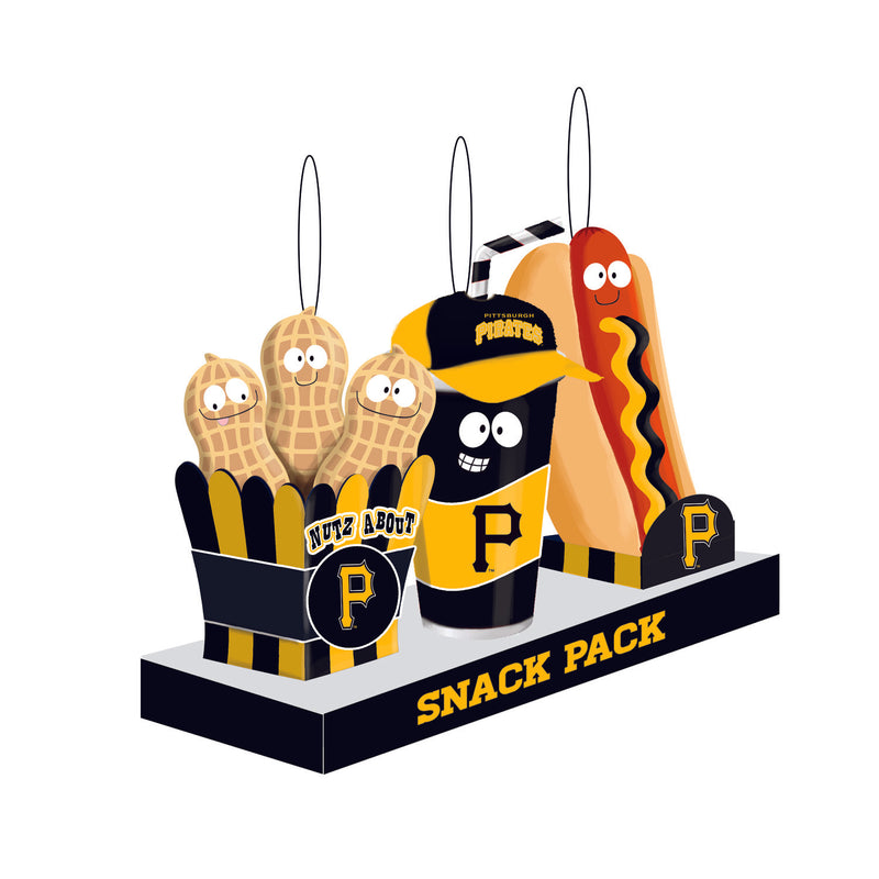 Evergreen Pittsburgh Pirates, Snack Pack, 1.25'' x 1.5 '' x 2.25'' inches