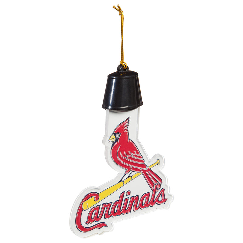 Evergreen Enterprises St Louis Cardinals, Acrylic LED, 4'' x 0.25 '' x 4'' inches