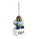 Mascot Ornament, Tampa Bay Rays,3ot4226masb