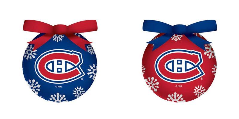 LED Boxed Ornament Set of 6, Montreal Canadiens