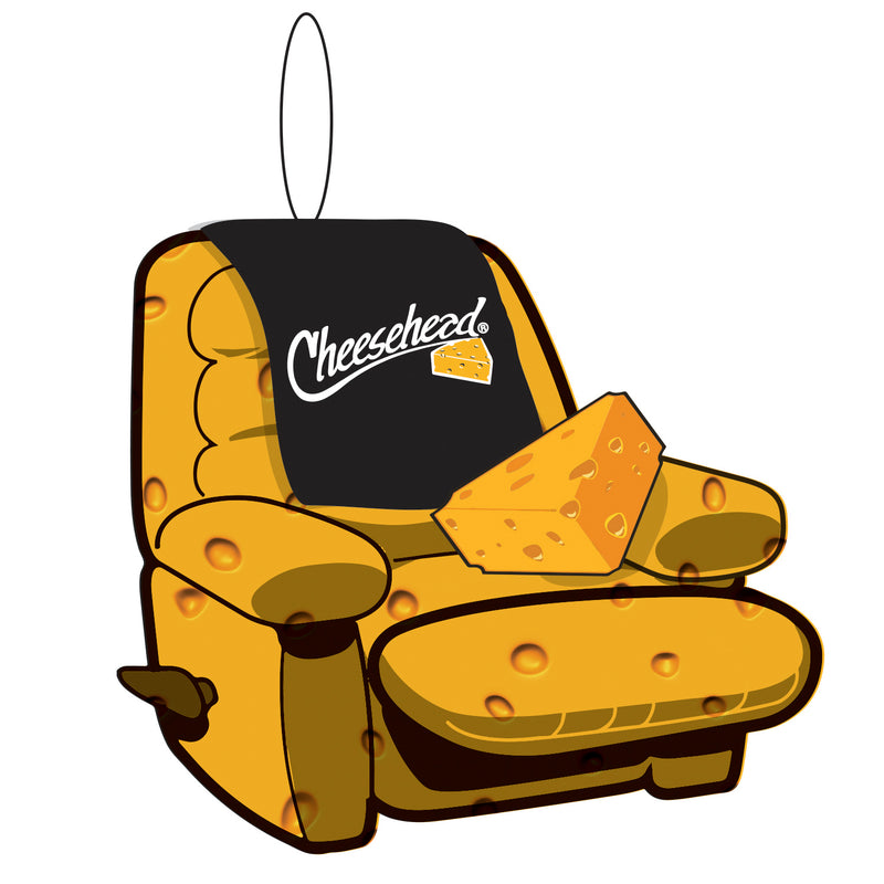 Evergreen Cheesehead Recliner, 2.95'' x 3.54 '' x 2.95'' inches