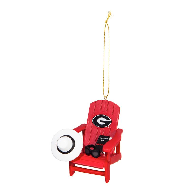 University of Georgia, Adirondack Ornament,3ot914ac