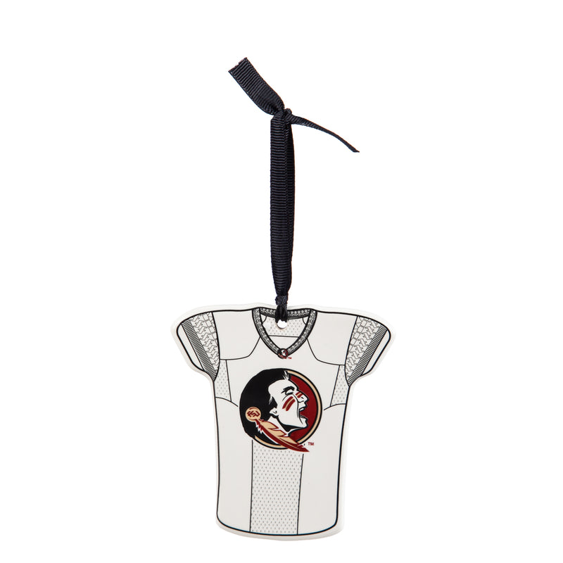 Team Sports America Florida State University Personalizable Jersey Ornament with Team Color Markers