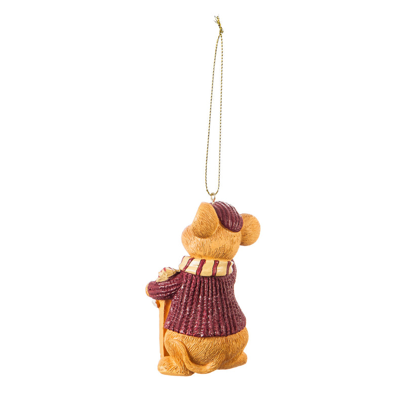 Florida State University, Holiday Mouse Ornament Officially Licensed Decorative Ornament for Sports Fans Ornament