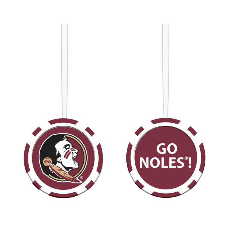 Game Chip Ornament, Florida State University,3ot918pc