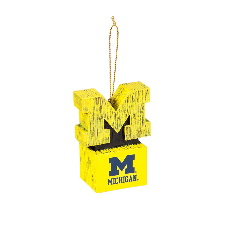Team Sports America University of Michigan Team Mascot Ornament