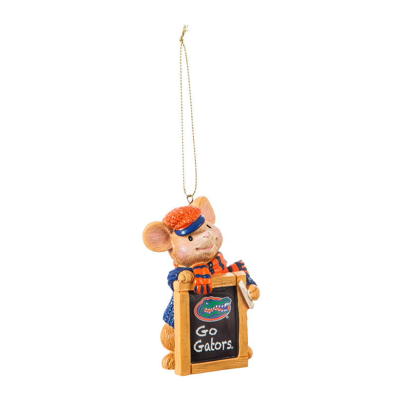 University of Florida, Holiday Mouse Ornament Officially Licensed Decorative Ornament for Sports Fans Ornament