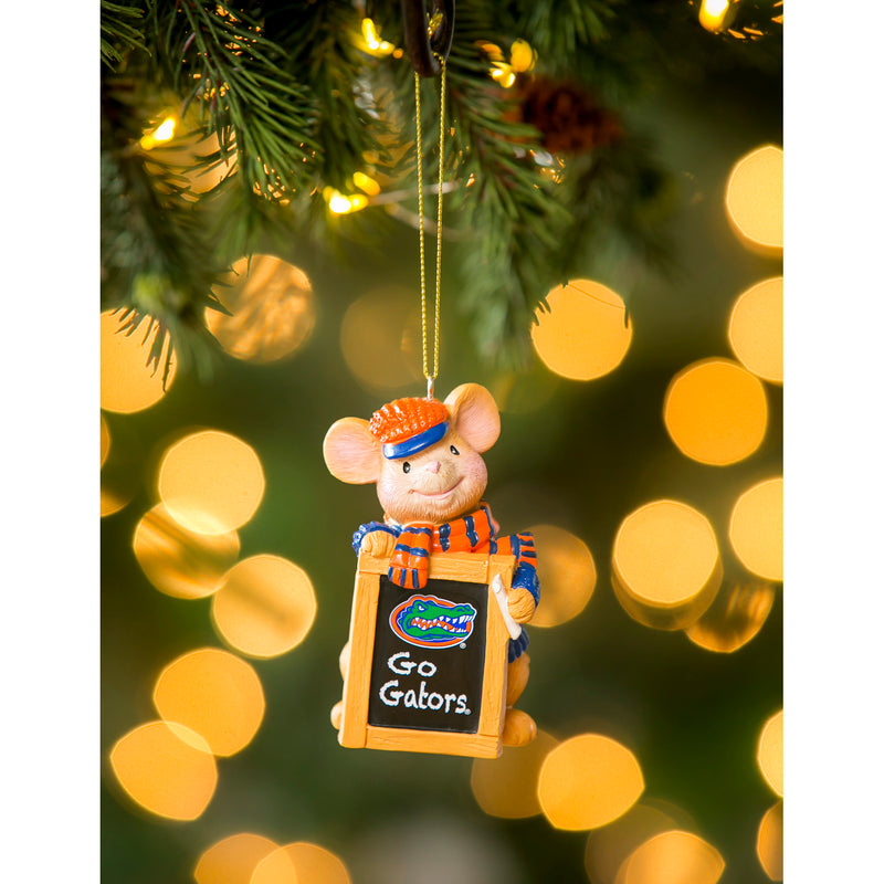 University of Florida, Holiday Mouse Ornament,3ot939mou