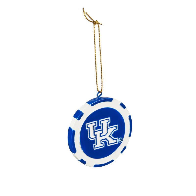 Game Chip Ornament, University of Kentucky,3ot944pc