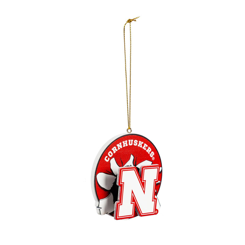 University of Nebraska, Breakout Bobble Orn,3ot949bb