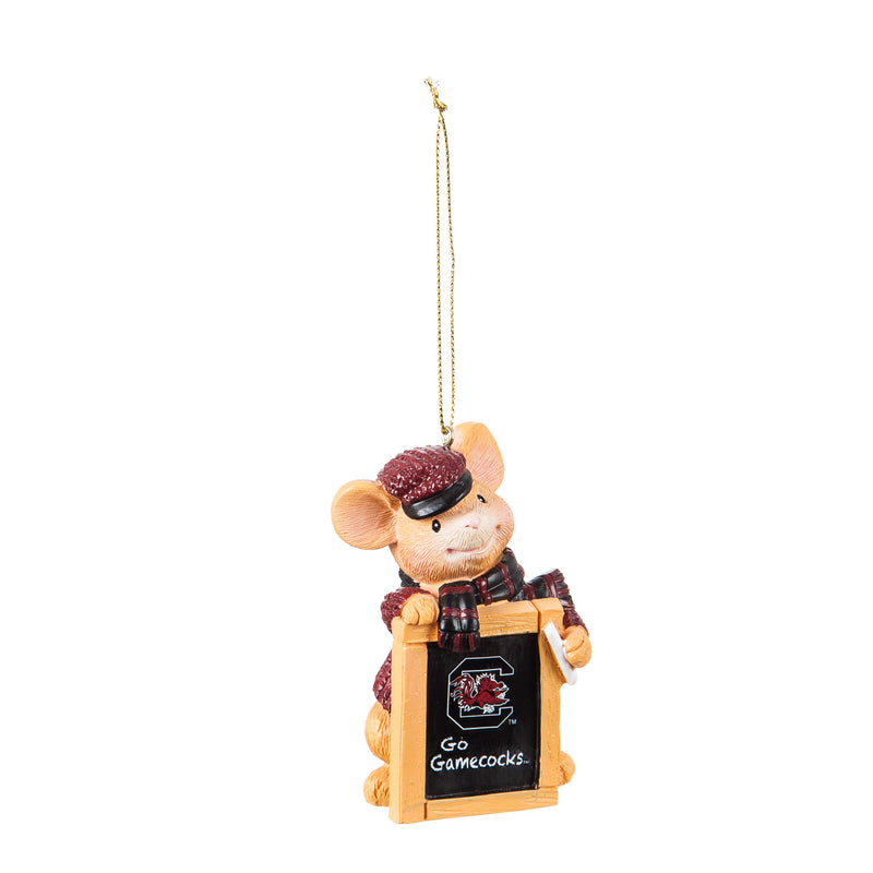 University of South Carolina, Holiday Mouse Ornament Officially Licensed Decorative Ornament for Sports Fans Ornament