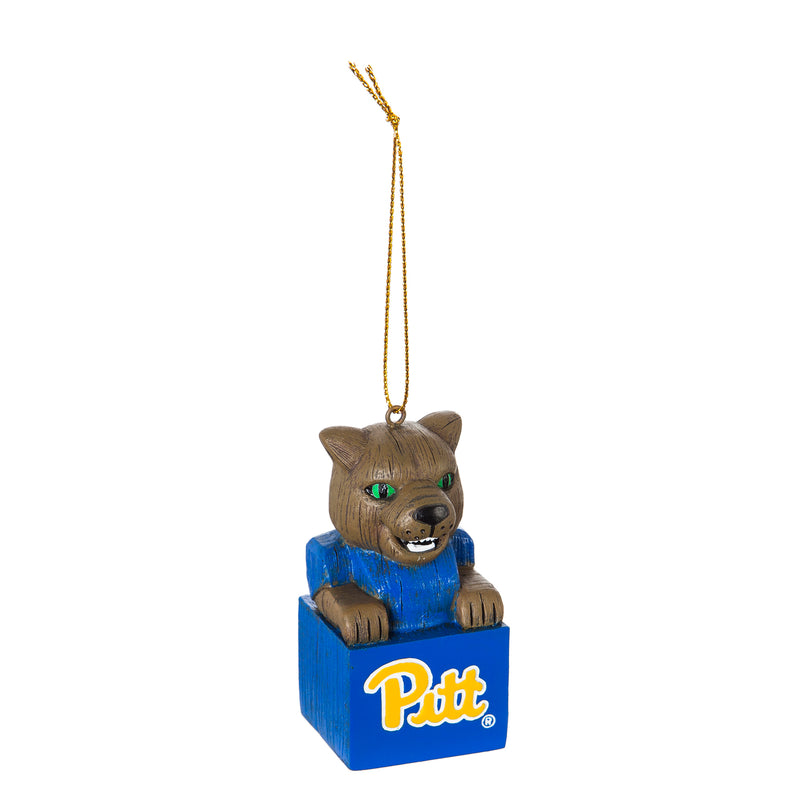 Mascot Ornament, University of Pittsburgh,3ot961mas