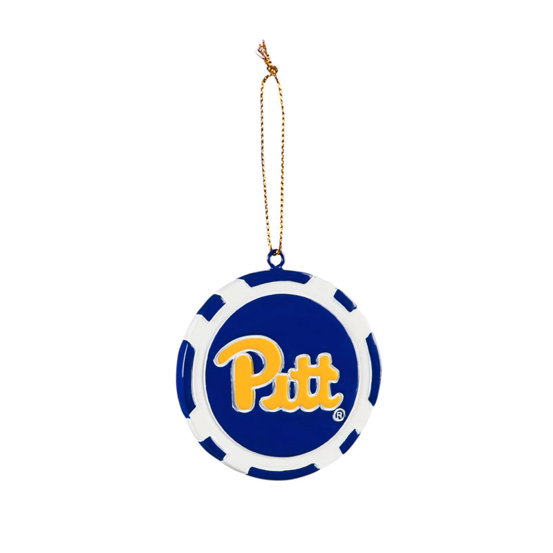 Game Chip Ornament, University of Pittsburgh,3ot961pc