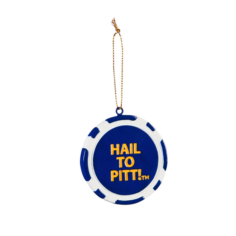 Game Chip Ornament, University of Pittsburgh,3ot961pc