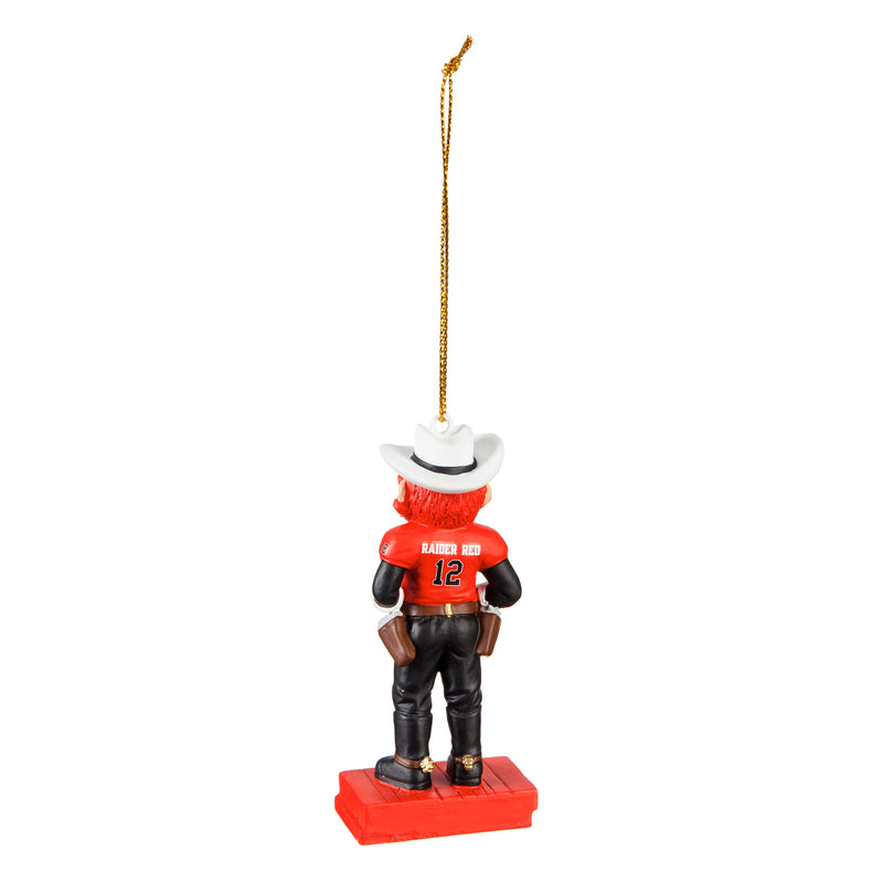 Texas Tech University, Mascot Statue Ornament Officially Licensed Decorative Ornament for Sports Fans