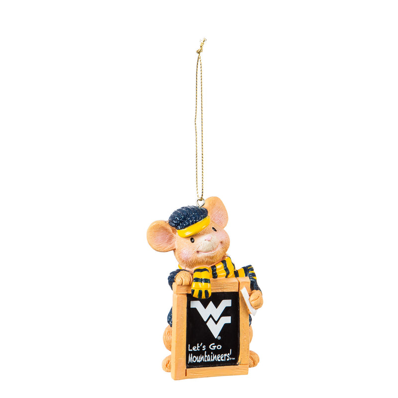 West Virginia University, Holiday Mouse Ornament,3ot967mou