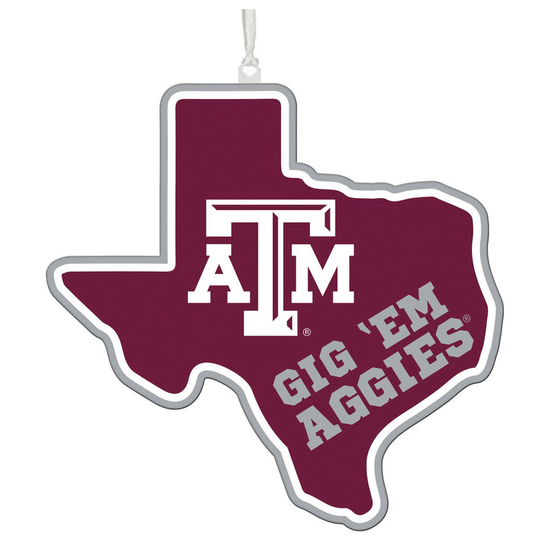 Texas A&M, State Ornament,3ot969state