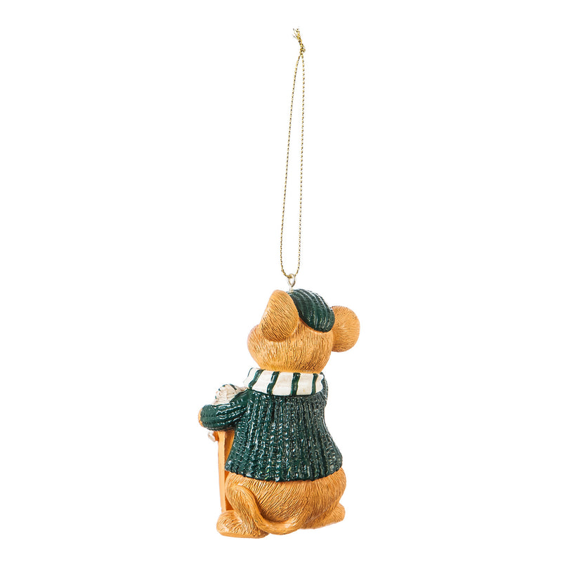 Michigan State University, Holiday Mouse Ornament,3ot971mou