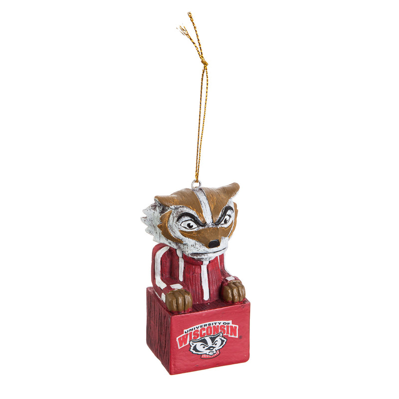 Mascot Ornament,  Wisconsin,3ot984mas