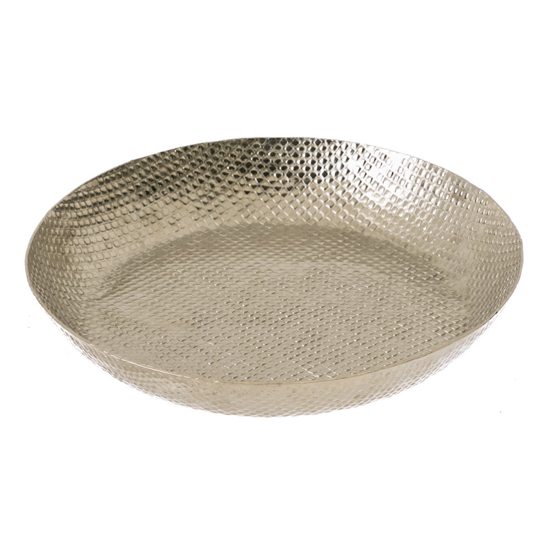 Silver Hammered Trays, Set of 2,3rmg036