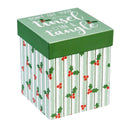 Stemless Wine Glass w/ Box, 17 OZ, Don't Get Your Tinsel In A Tangle,3sl185