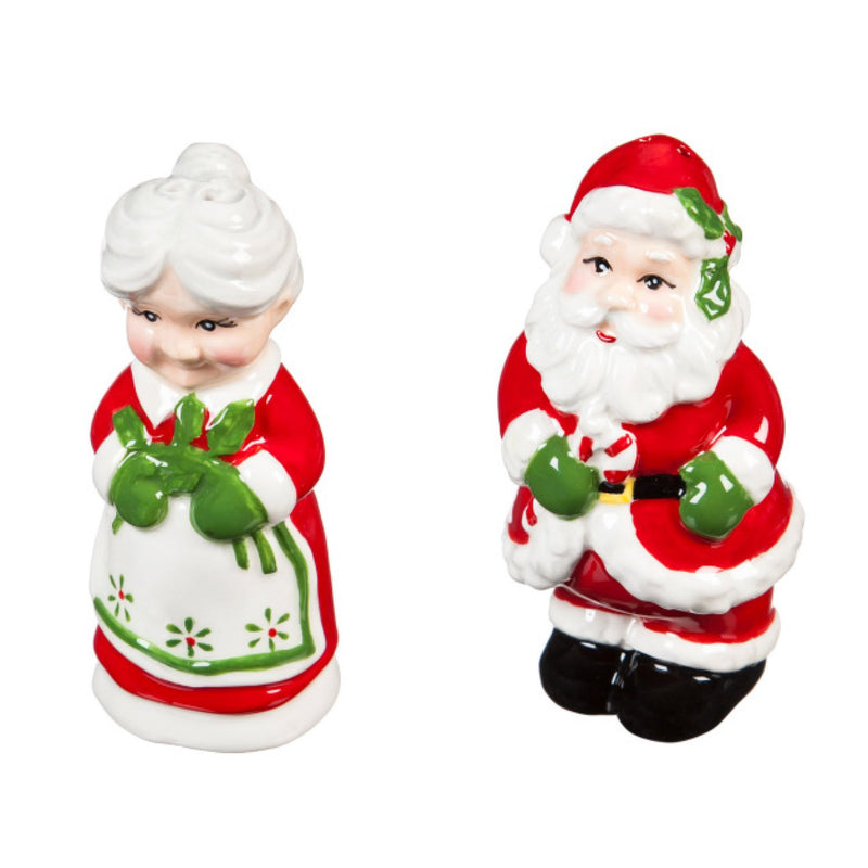 Santa and Mrs. Clause Salt and Pepper Shaker,3spc044