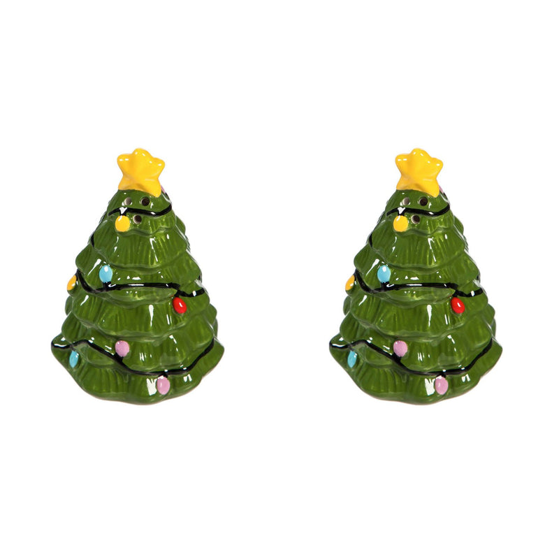 Christmas Tree Salt and Pepper Shaker Set,3spc057