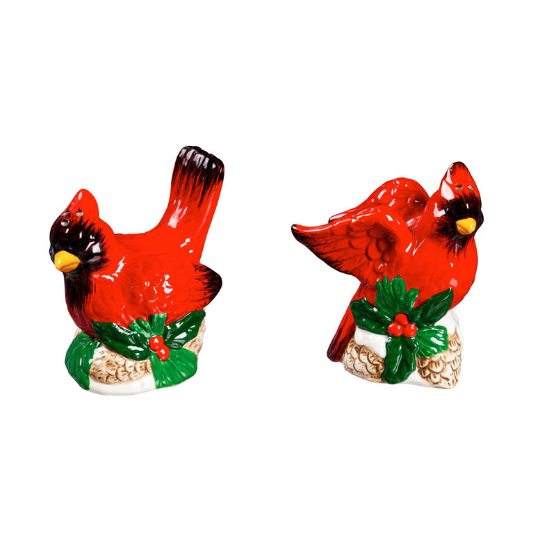 Salt and Pepper Shaker Set, Cardinal,3spc067