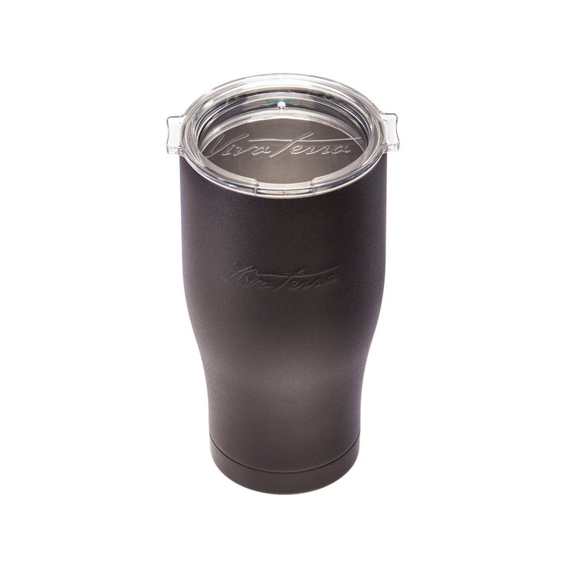 Stainless Steel Beverage Cup, 24 oz., Black,3ssb0101