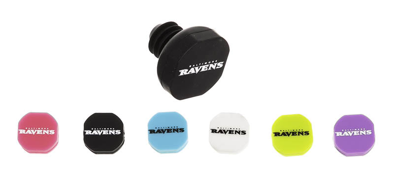 Silicone Marker and Stopper Set, Baltimore Ravens,3wms3802