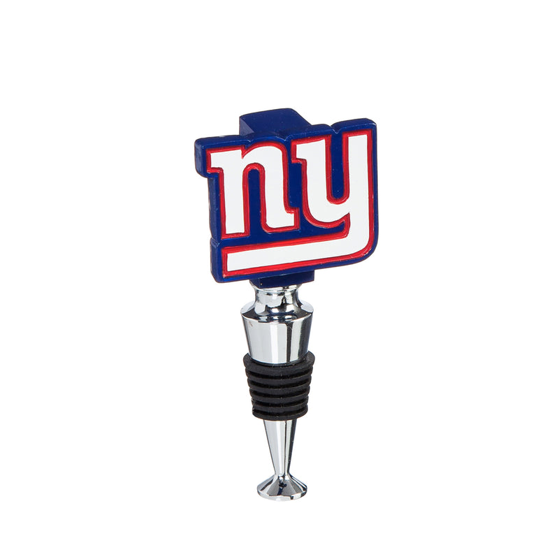 Team Sports America New York Giants Hand-Painted Team Logo Bottle Stopper
