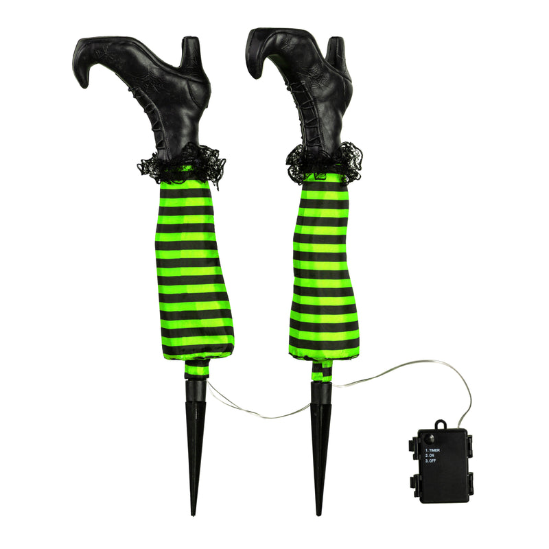 Lit Witch Legs, 3 Asst Sets,401181mbl