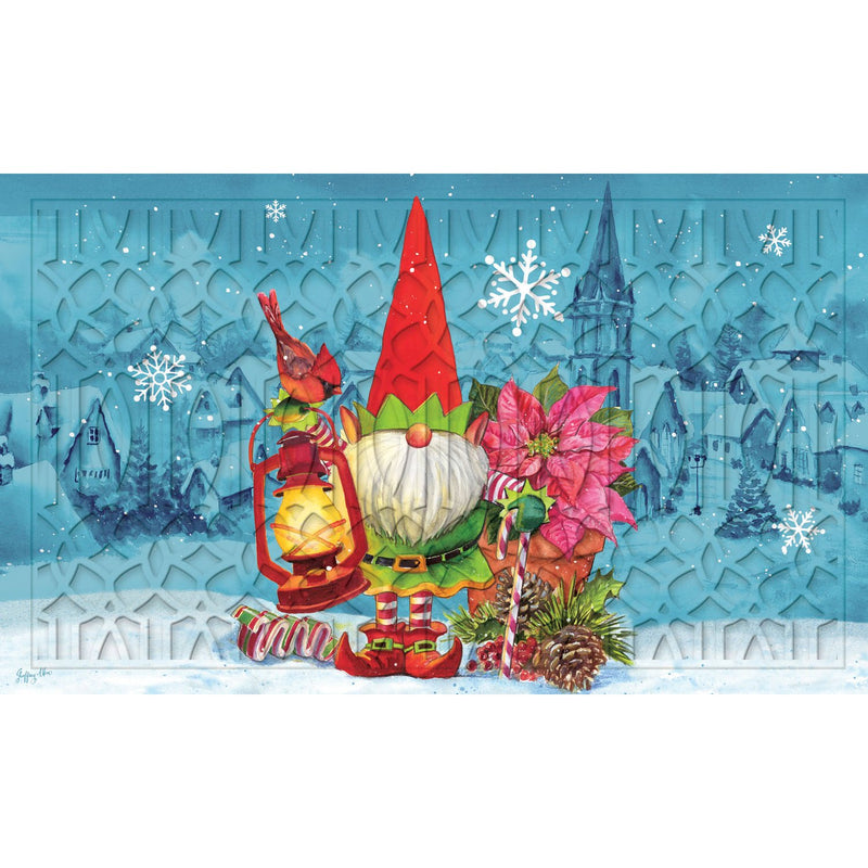 Elf Gnome Embossed Floor Mat,41em2551