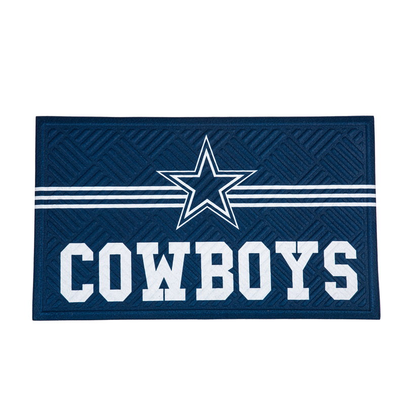 Embossed Mat, Cross Hatch, Dallas Cowboys,41em3808ch