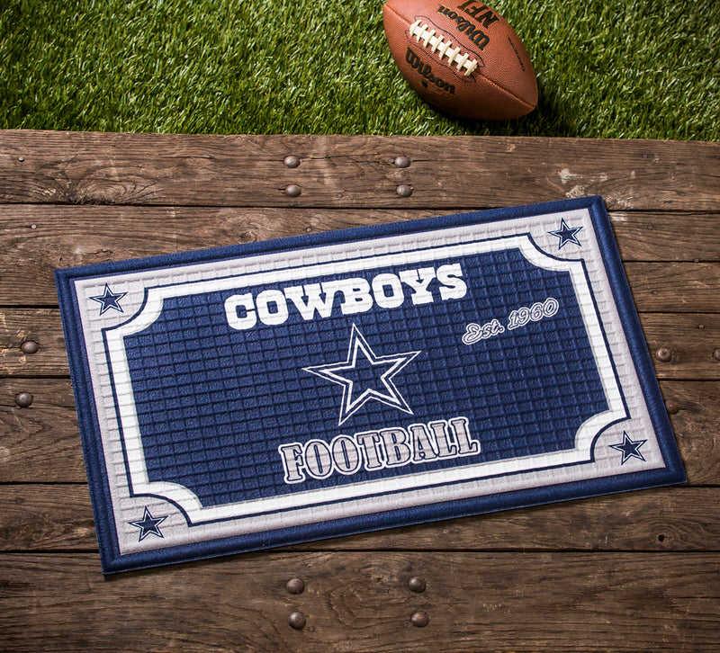 Embossed Door Mat-Dallas Cowboys,41em3808