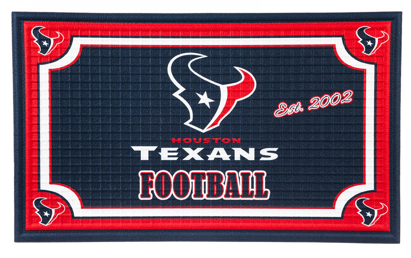 Embossed Door Mat-Houston Texans,41em3812