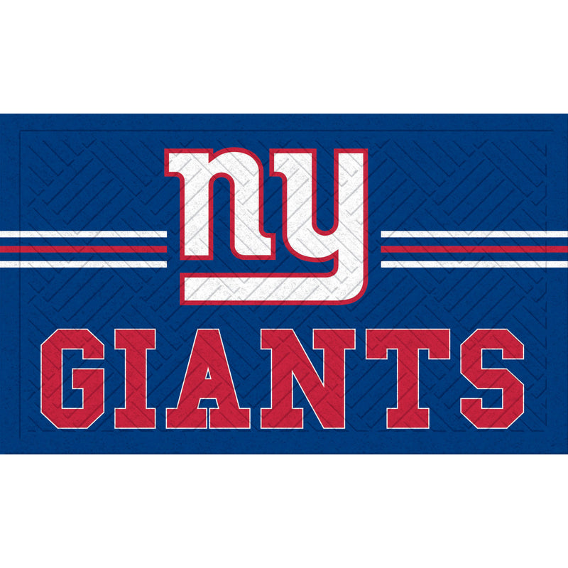 Embossed Mat, Cross Hatch, New York Giants,41em3820ch