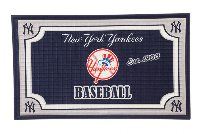 Embossed Door Mat-New York Yankees,41em4218