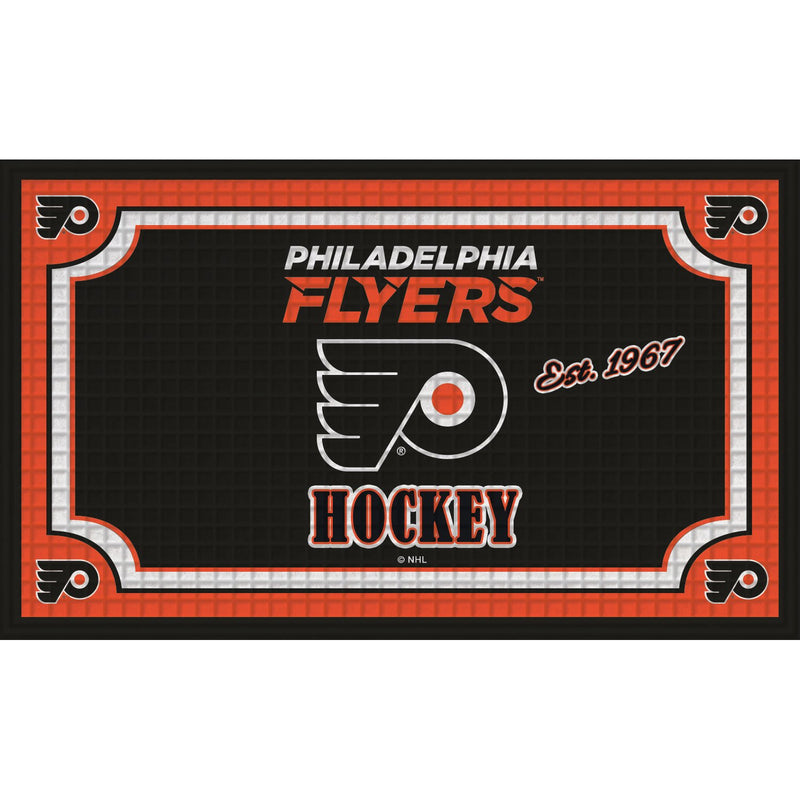 Embossed Door Mat-Philadelphia Flyers,41em4370b