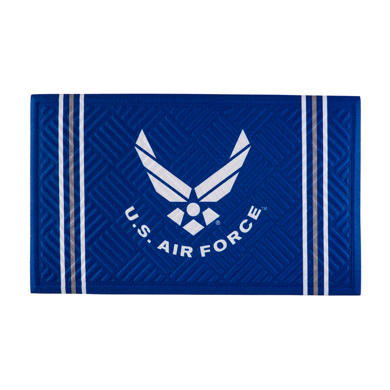 Embossed Mat, Cross Hatch, Air Force,41em5064ch