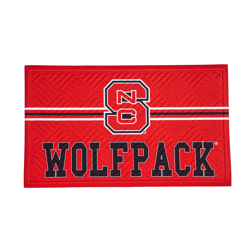 Embossed Mat, Cross Hatch, North Carolina State University,41em909ch