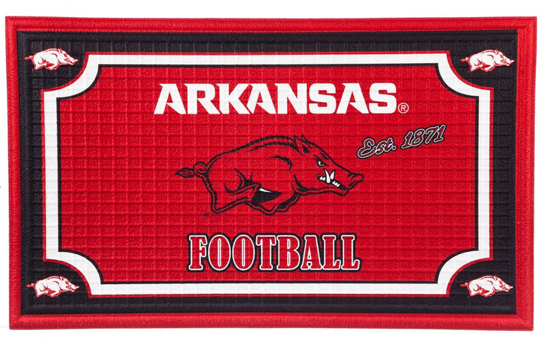 Embossed Door Mat-Arkansas,41em911