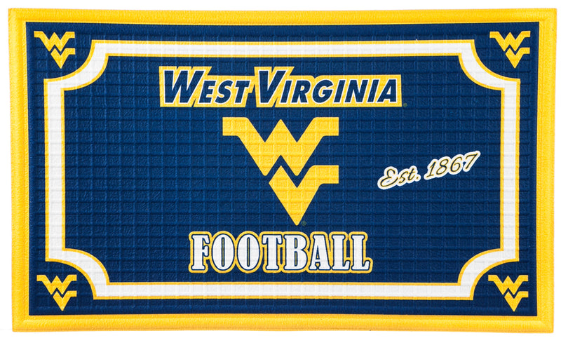 Embossed Door Mat-West Virginia,41em967