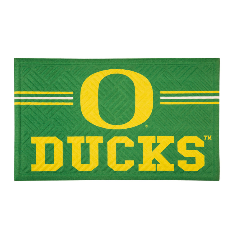 Embossed Mat, Cross Hatch, University of Oregon,41em986ch